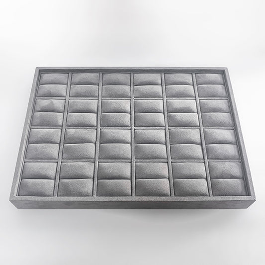 TR0143 Stackable Ring Display Tray with 24 Grids