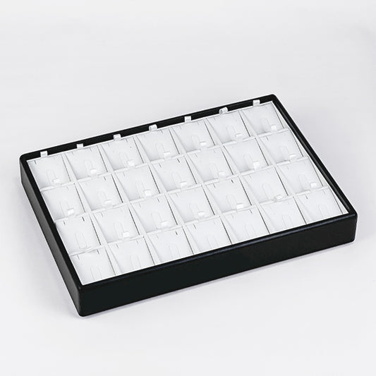 TR0144 Stackable Jewellery Display Tray 28 Grids