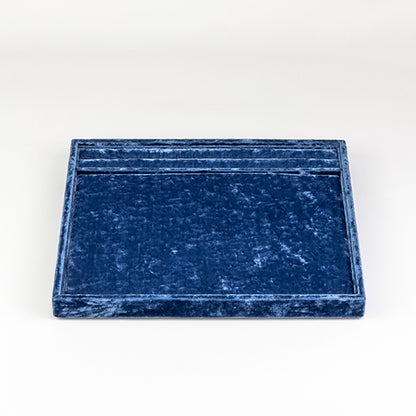 TR0156 Velvet Jewellery Display Serving Tray