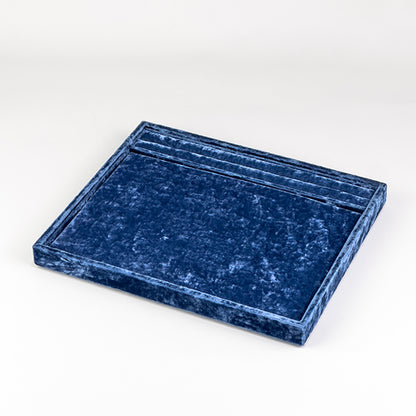 TR0156 Velvet Jewellery Display Serving Tray