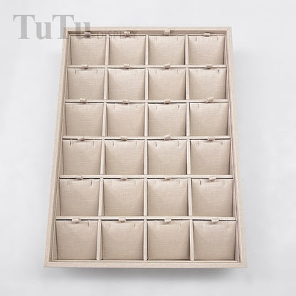 TR0173 Jewellery Pendant Display Tray 24 Grids