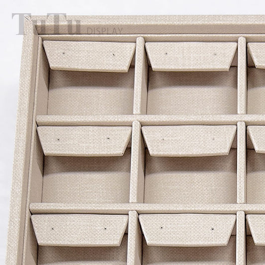 TR0176 Earring Display Tray Organizer 24 Grids