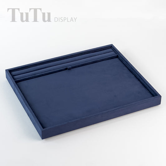 TR0180 Jewellery Serving Tray with Ring Slit