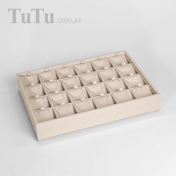 TR0183 Jewellery Pendant Display Tray 24 Grids