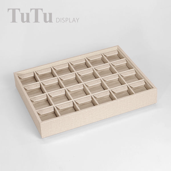 TR0185 Earring Display Tray Organizer 24 Grids – TUTU DISPLAY