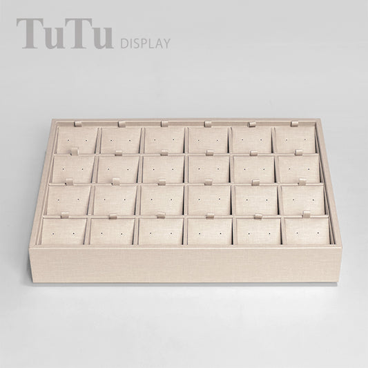 TR0186 Pendant Earring Display Tray 24 Grids