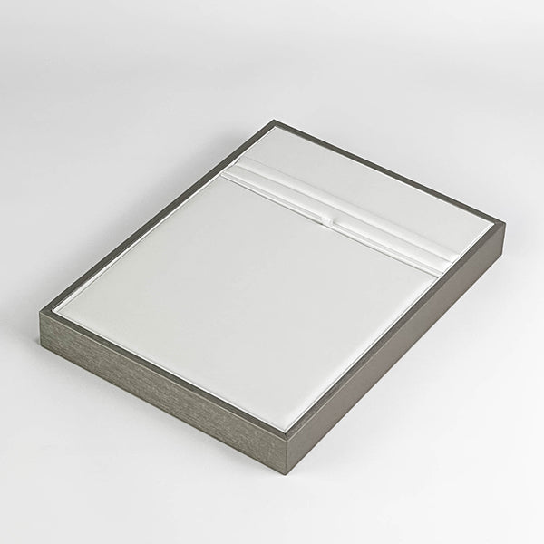 TR0095 Jewellery Retail Store Display Serving Tray with Ring Slot