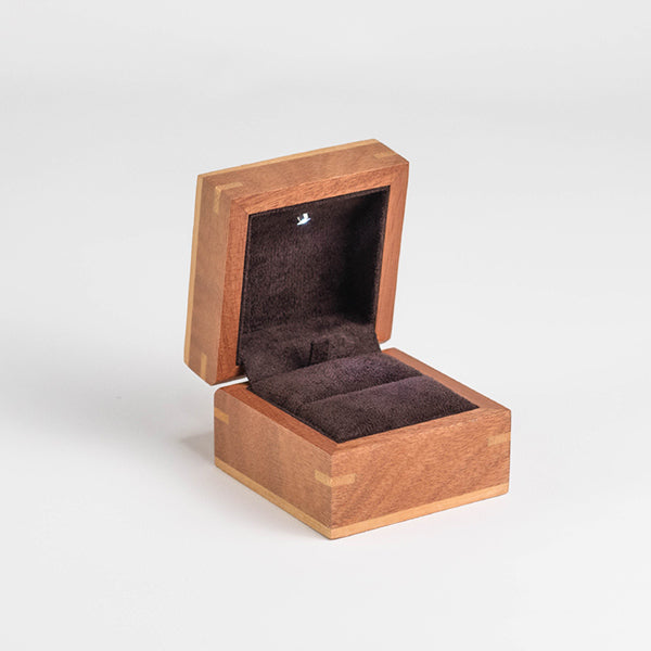 Natural Wood Ring Box|Wedding Ring Box|Engagement Ring Box|Jewelry Box ...