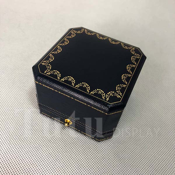 Ring box | Jewelry box | Leatherette paper box | Gift box | Double ring box