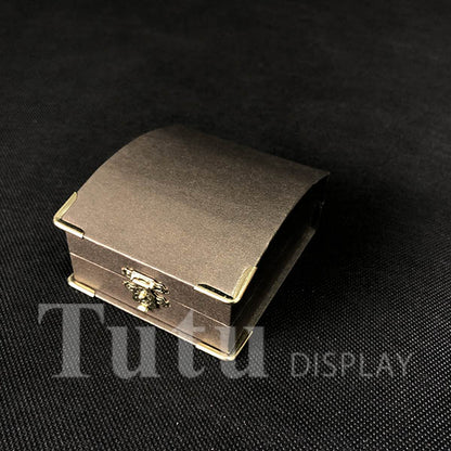 Jewellery box | paper box | Gift box | ring box | bronze color box