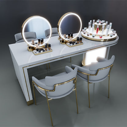 CM003 Cosmetic Shop Display Set Makeup Table with Mirror