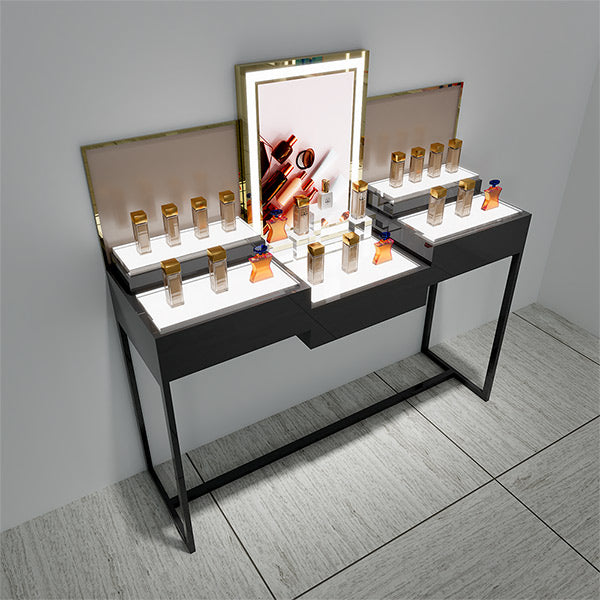 CM031 Cosmetic Store Retail Displays Showcase Lighted – TUTU DISPLAY