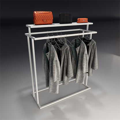 CR015 Metal Garment Rack Clothes Display Custom
