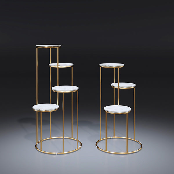 CR082 Fashion Shop Display Stand Metal Round Base