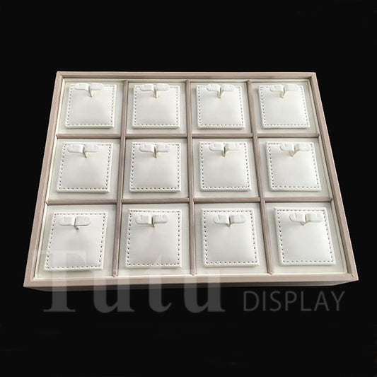 Jewelry Display | Earring Display Tray | Stacked Display Tray | PU Display Tray