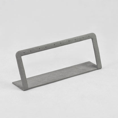 EH022 Earring Display Stand L Shape Rack Grey