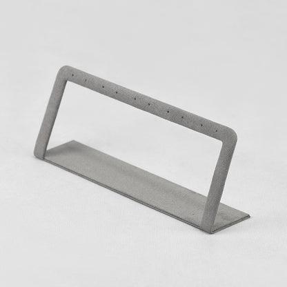 EH022 Earring Display Stand L Shape Rack Grey