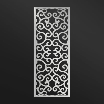 MPW-04 Decorative Screen Dividers Laser Cut Metal Panel Partition Wall