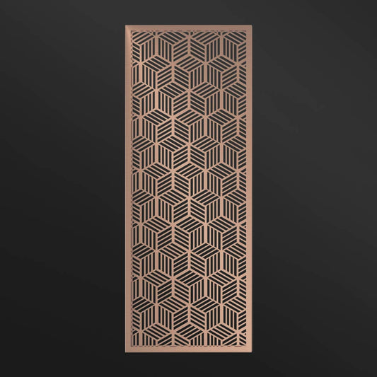 MPW-17 Metal Frame Partition Wall Divider Decorative Screen