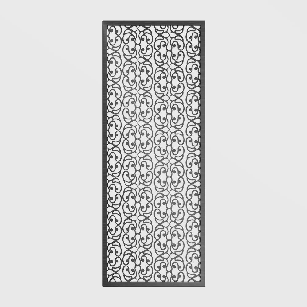 MPW-21 Partition Wall Floor to Ceiling Decorative Metal Screen
