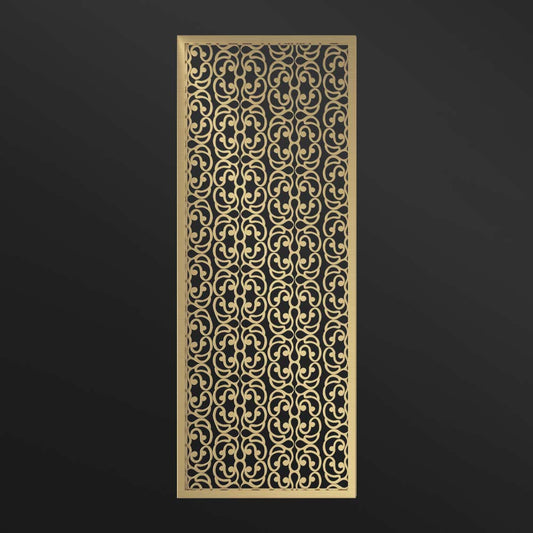 MPW-21 Partition Wall Floor to Ceiling Decorative Metal Screen