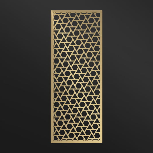 MPW-23 Black Metal Wall Divider Decorative Partition