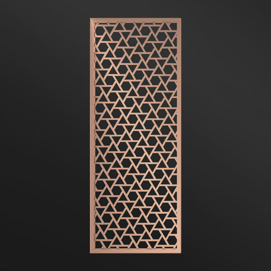 MPW-23 Black Metal Wall Divider Decorative Partition