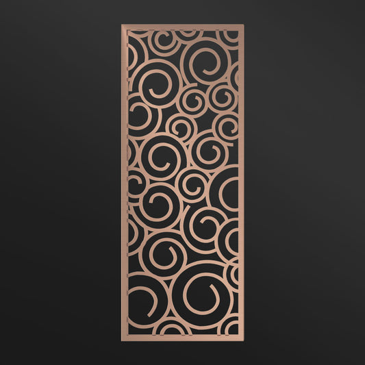 MPW-39 Decorative Screen Panel Indoor Metal Partition Divider