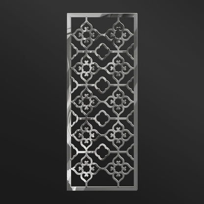 MPW-49 Indoor Room Dividers Laser Cut Metal Partition Wall