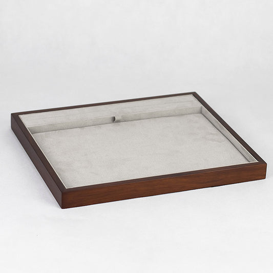 TR0037 Jewelry Display Serving Tray with Ring Slit