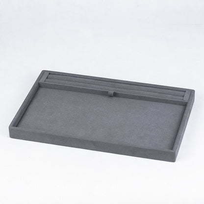 TR0048 Jewellery Shop Display Serving Tray with Ring Slot