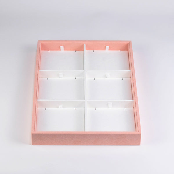 TR0081 Jewellery Tray for Necklace Display 6 Grid