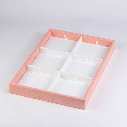 TR0081 Jewellery Tray for Necklace Display 6 Grid