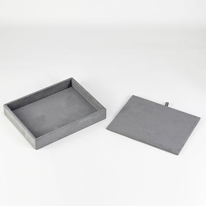 TR0102 Jewelry Display Serving Tray Micro Fiber